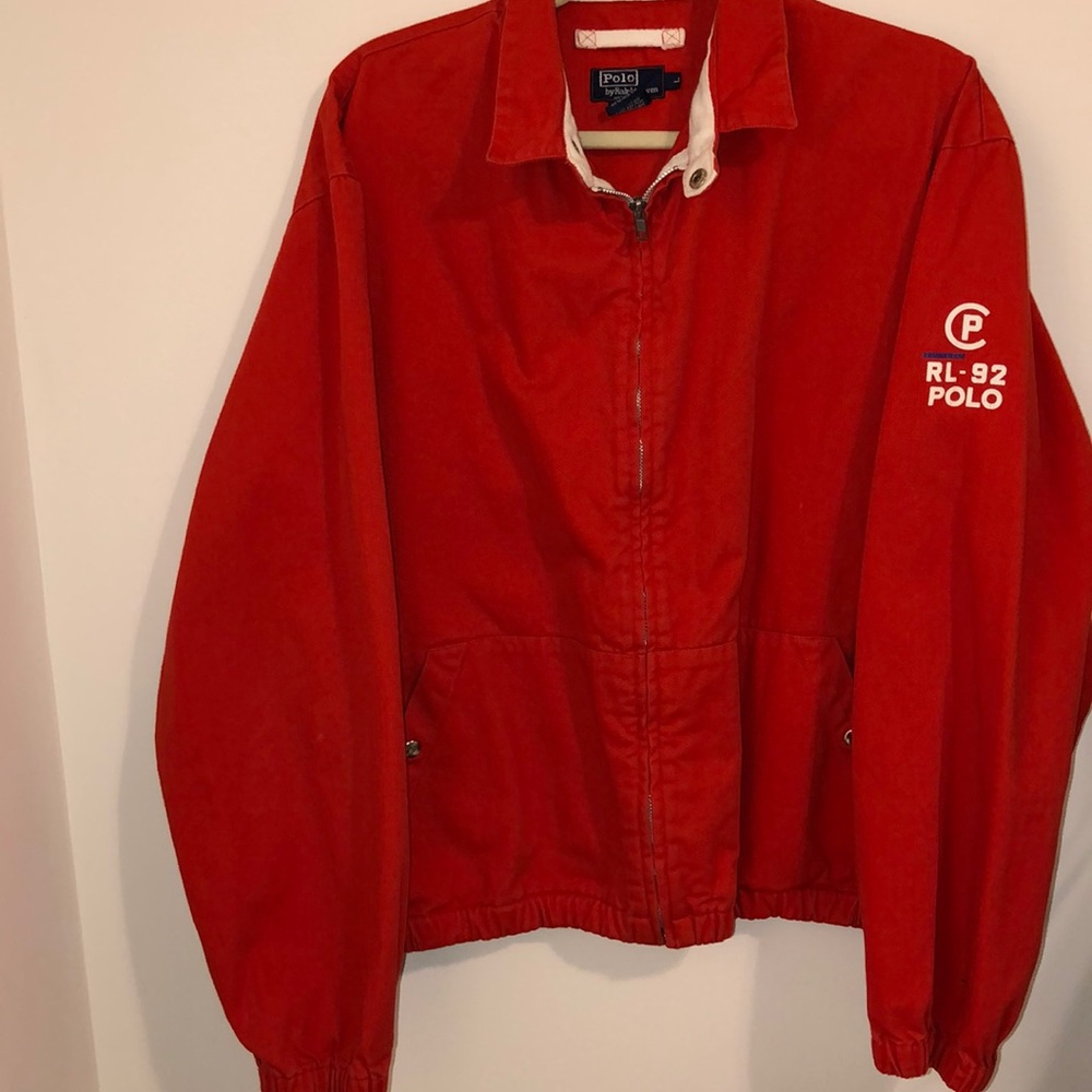 ‘92 Ralph Lauren 100% Cotton Bomber Jacket